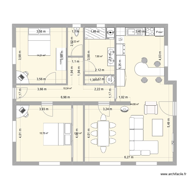 maison tremblade. Plan de 0 pièce et 0 m2