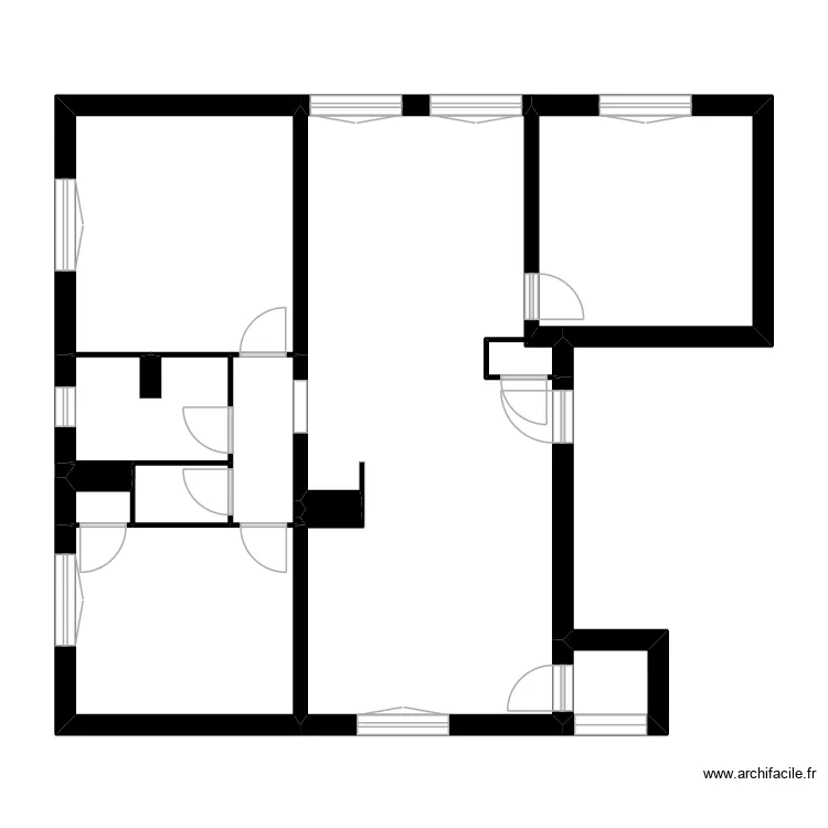 MANOHA. Plan de 9  et 42 m²