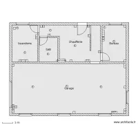 projet maison morsang Sous SOL2