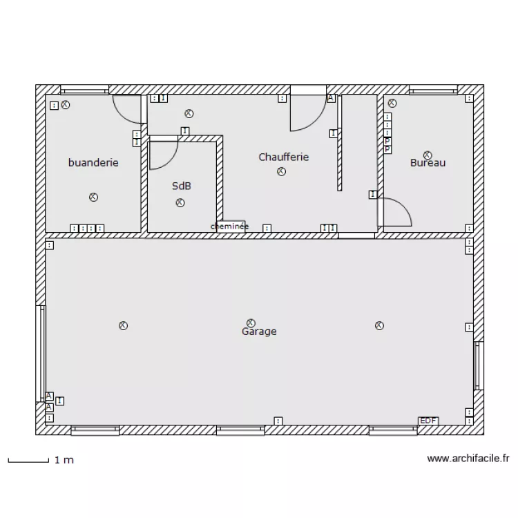 projet maison morsang Sous SOL2. Plan de 