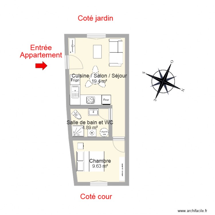 DUMAILLET. Plan de 0 pièce et 0 m2