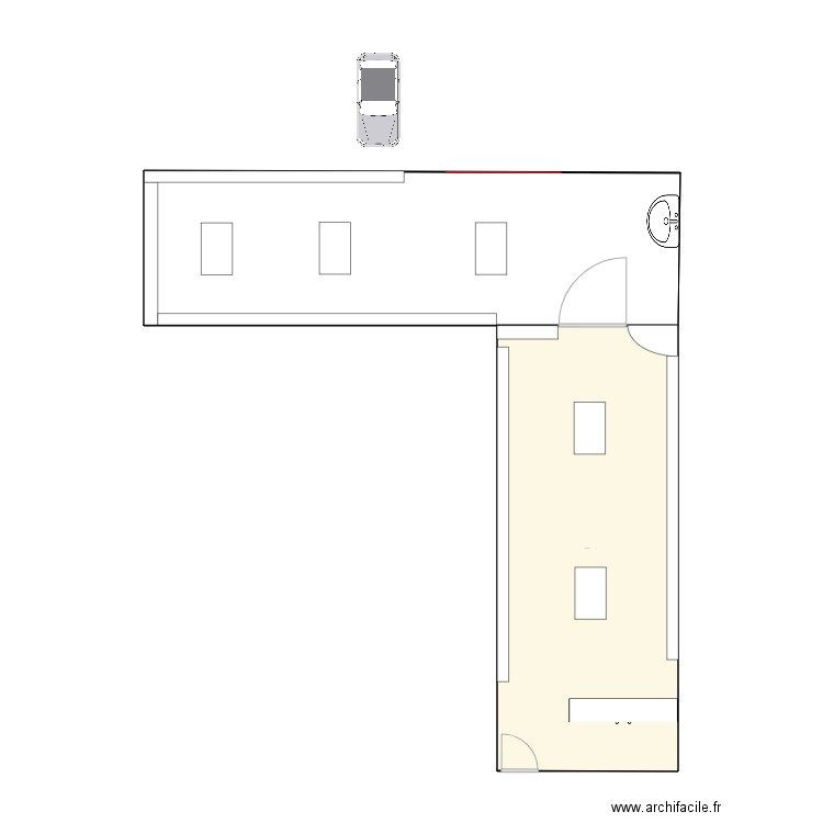 Service mat agri magasin Plan dessiné par val63290