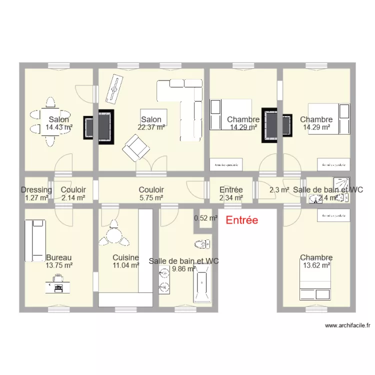 HAYON ensemble. Plan de 