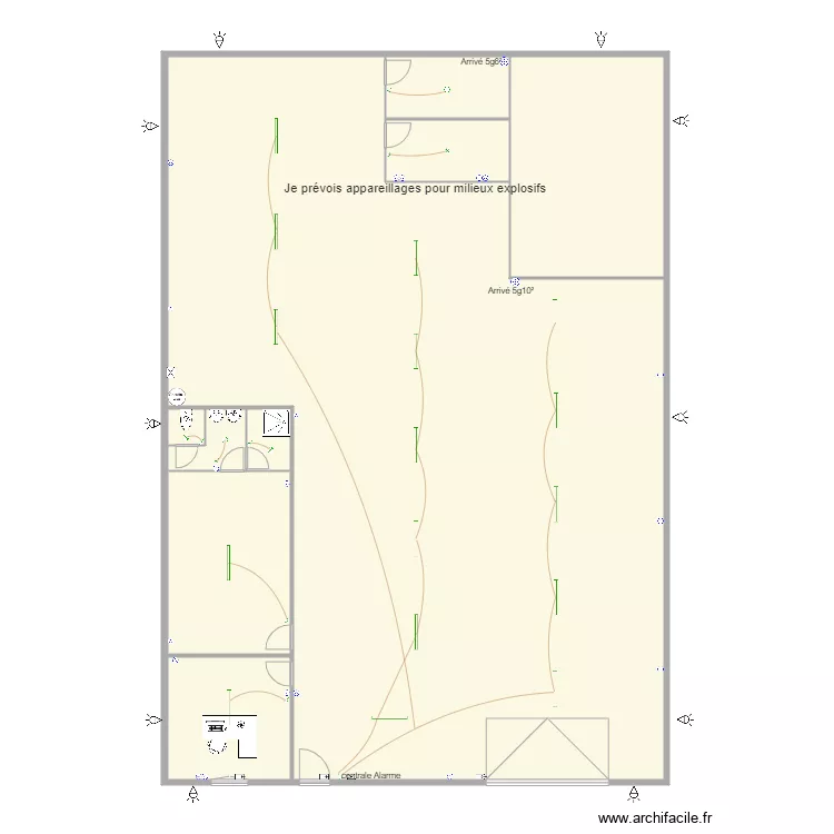 carrosserie. Plan de 