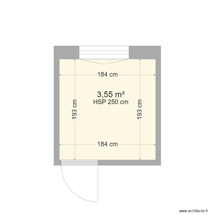 sdb alain. Plan de 0 pièce et 0 m2
