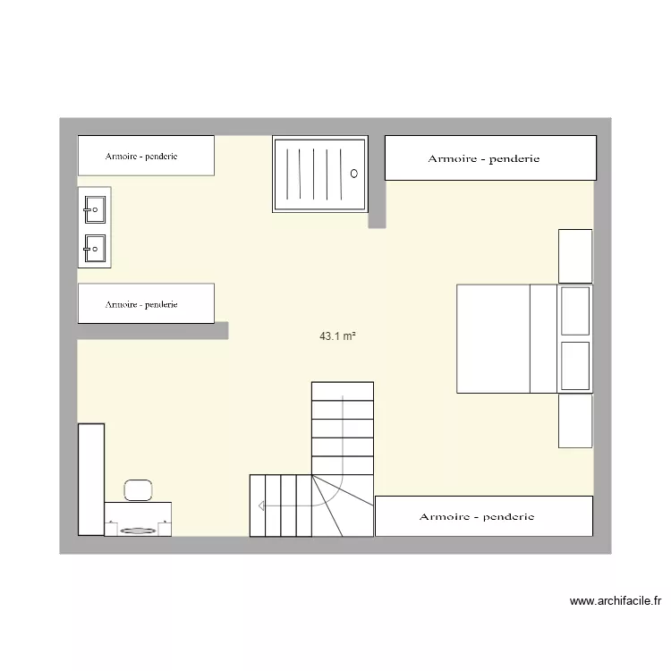 maison 2. Plan de 