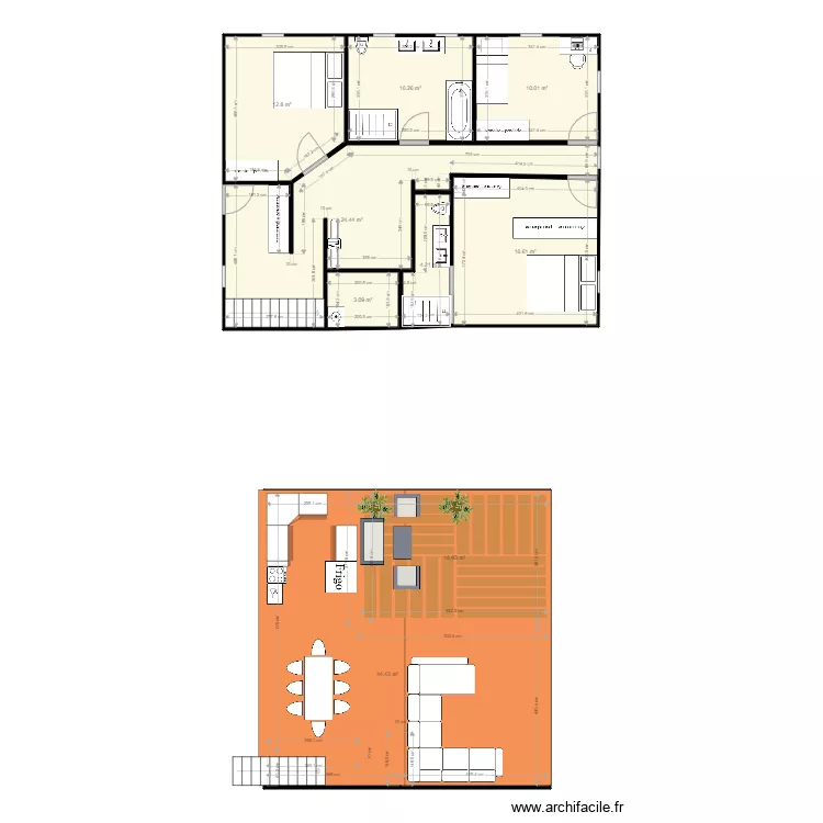 schwoben 1 og. Plan de 