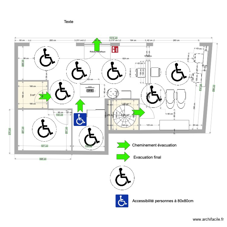 plan nouveau salon avec Cleopatra terminé. Plan de 0 pièce et 0 m2