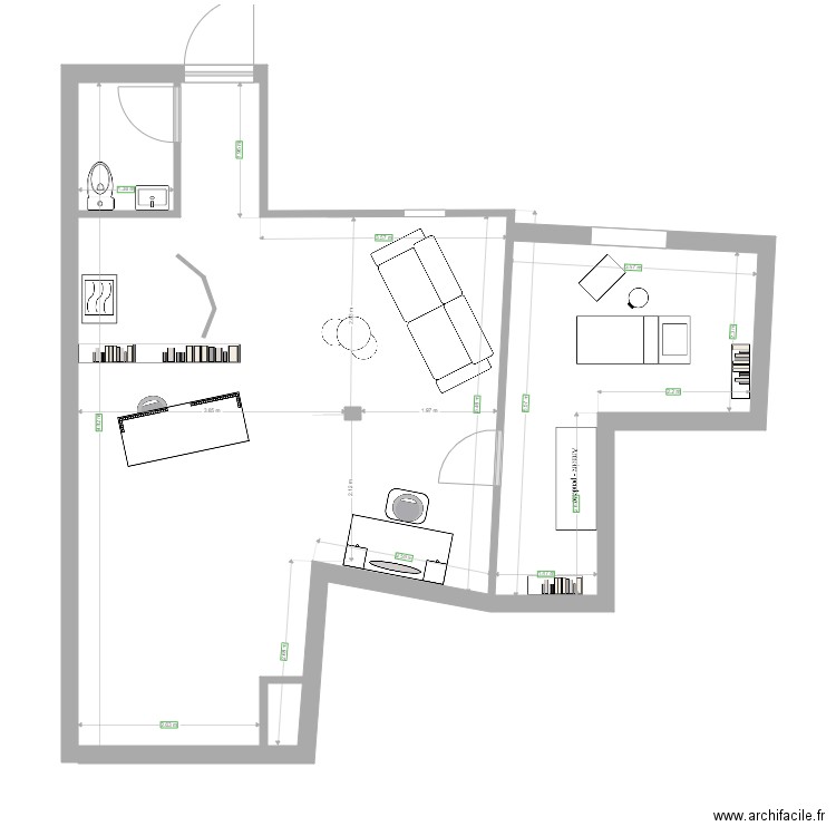 Shop Loula. Plan de 0 pièce et 0 m2