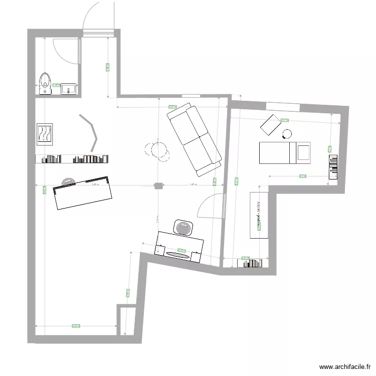 Shop Loula. Plan de 