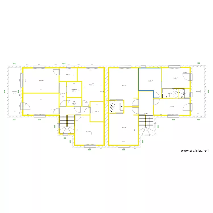 SAINT JULIEN étage . Plan de SAINT JULIEN étage . Plan de
