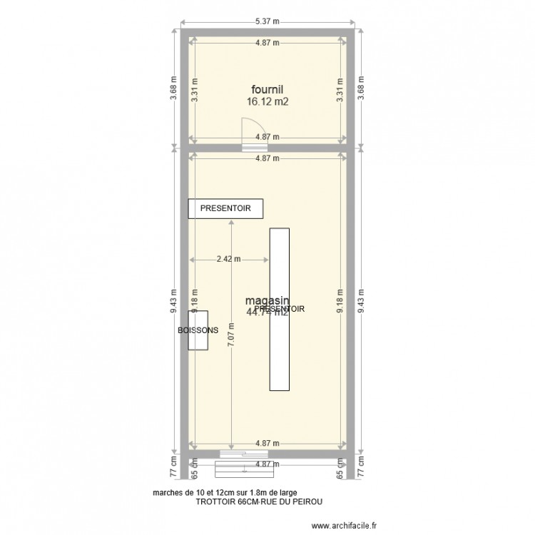 MOURRE. Plan de 0 pièce et 0 m2