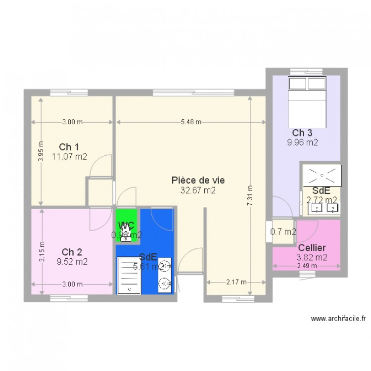 kANY Libourne. Plan de 0 pièce et 0 m2