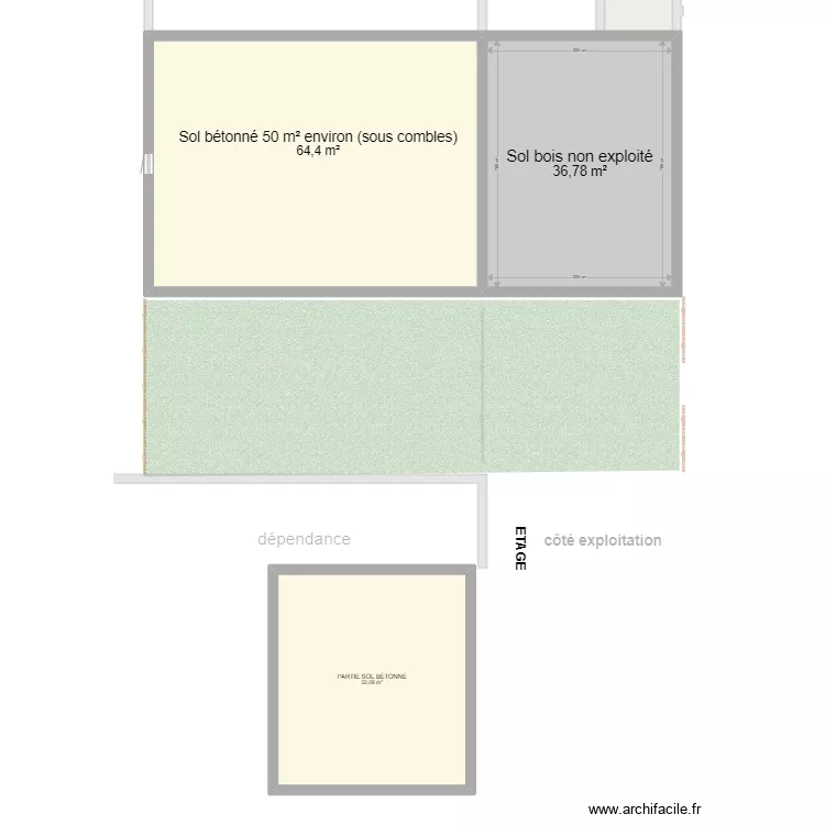 BELOUET_CRANDELAIN. Plan de 