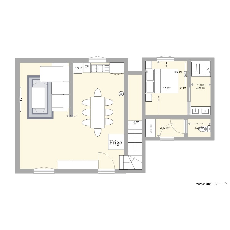 plan ti ze tia lucia rdc propo2. Plan de 0 pièce et 0 m2