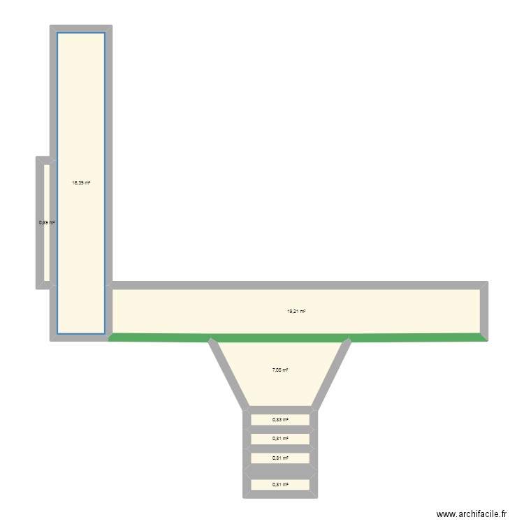Terrasses extérieures. Plan de 0 pièce et 0 m2