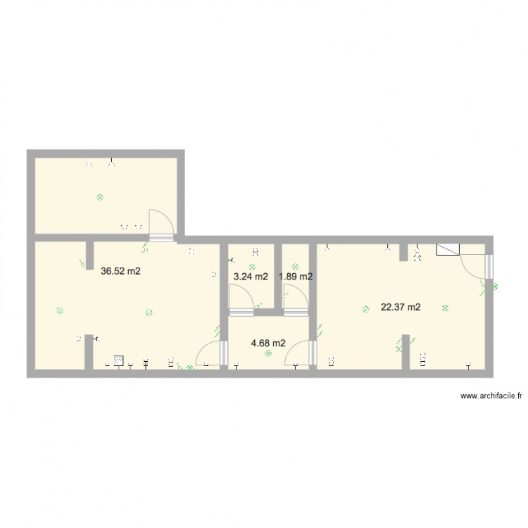 Palmaers. Plan de 0 pièce et 0 m2