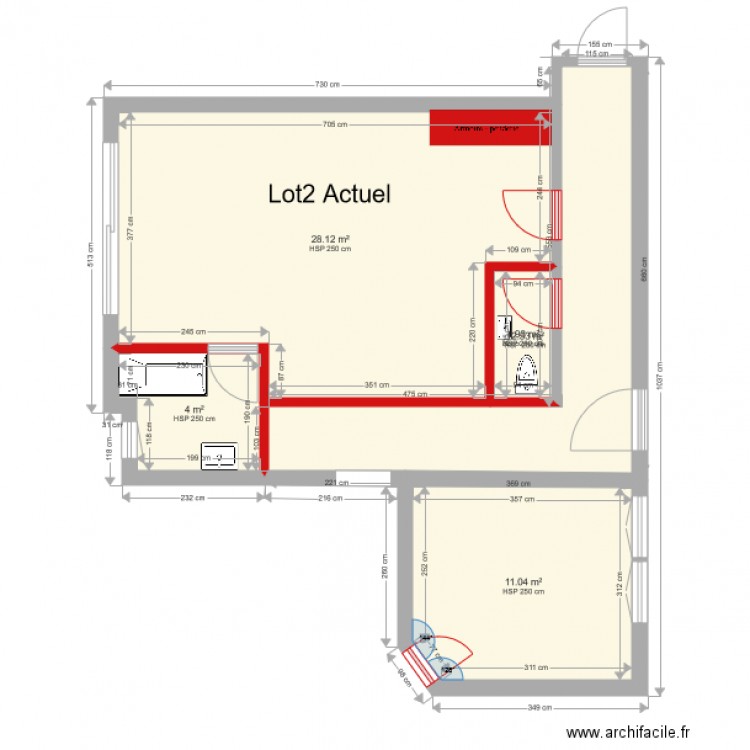 Portet Lot21. Plan de 0 pièce et 0 m2