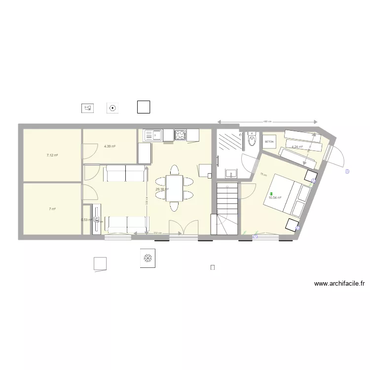 lacanau original agrandi 16 07 2018 cuisine. Plan de lacanau original agrandi 16 07 2018 cuisine. Plan de