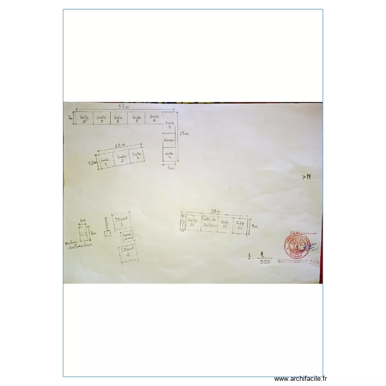 plan d'ensemble. Plan de 