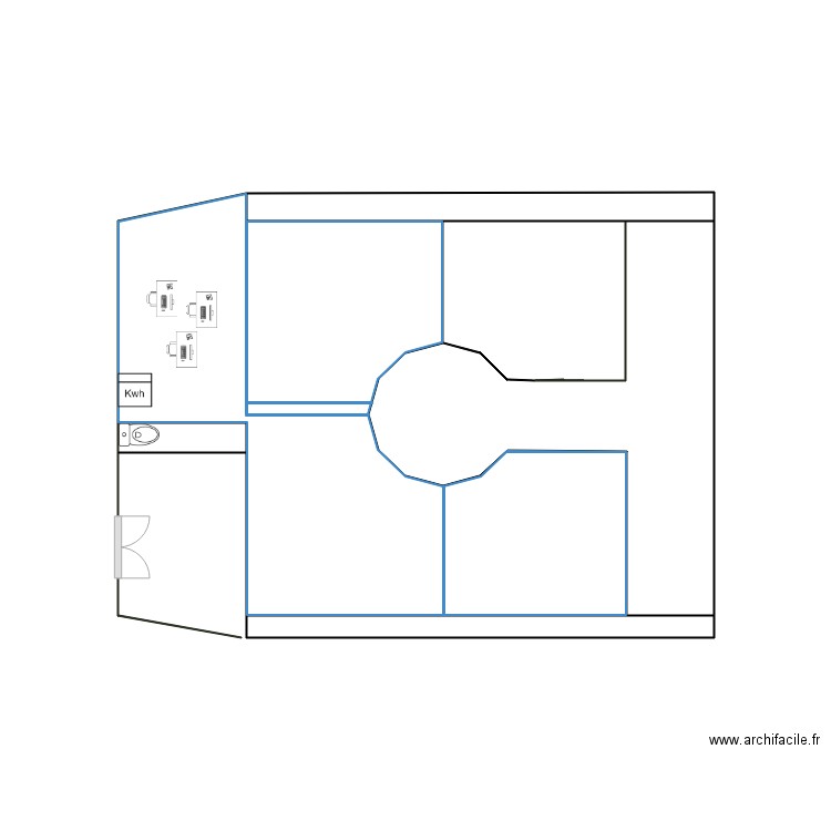 version2 . Plan de 0 pièce et 0 m2