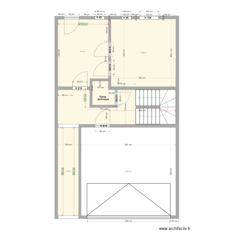 PC RDCH LOT B 02 04 20. Plan de 0 pièce et 0 m2