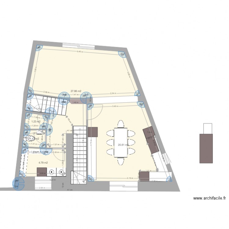maison steph avec sdb2. Plan de 0 pièce et 0 m2