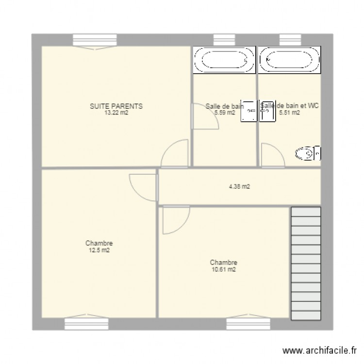 st ch LOT A éta. Plan de 0 pièce et 0 m2