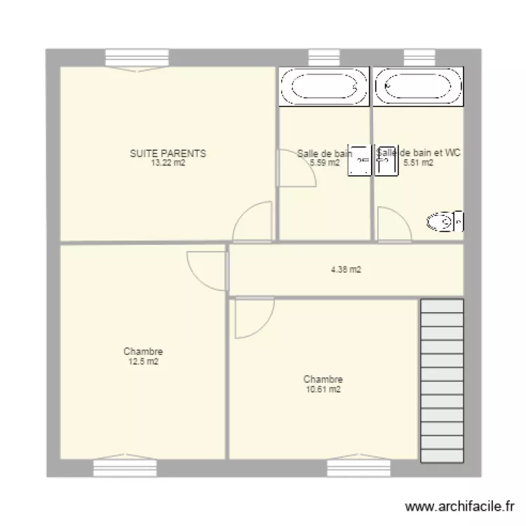 st ch LOT A &eacute;ta. Plan de 