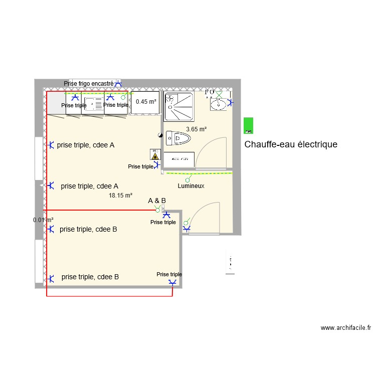 VR 9 Lausanne local dépot. Plan de 0 pièce et 0 m2