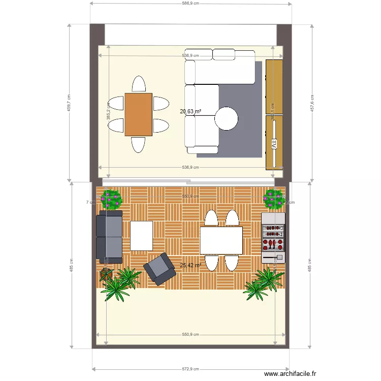 St PerpetuaI II. Plan de 
