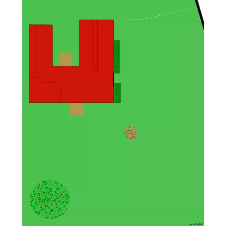 plan de masse. Plan de 