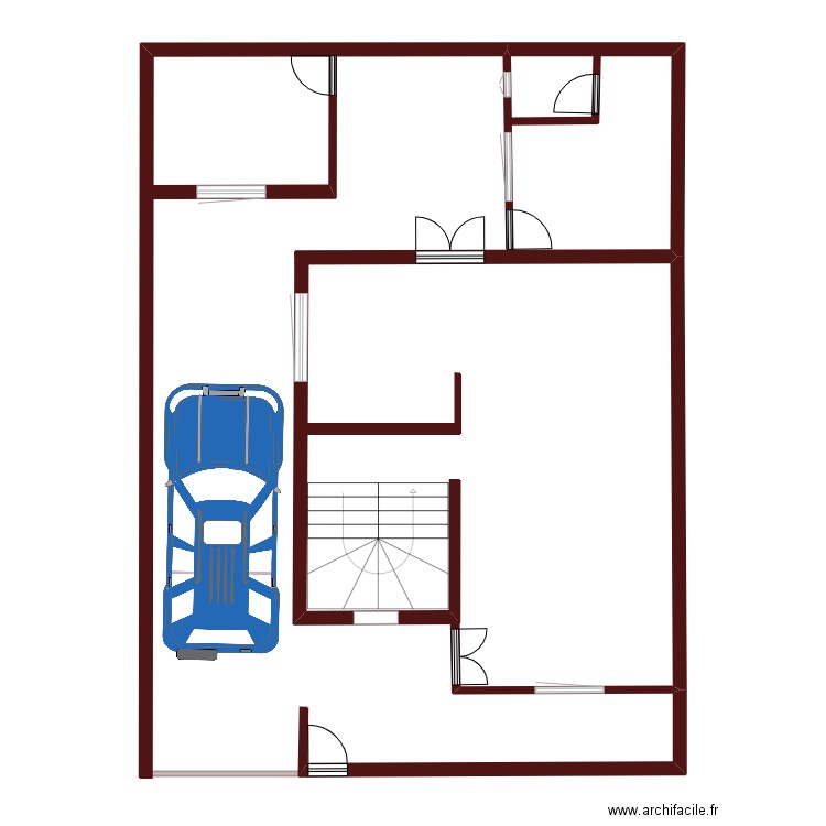 M AGBA. Plan de 0 pièce et 0 m2