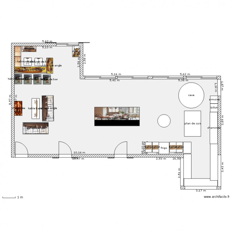 cuisin sam. Plan de 0 pièce et 0 m2