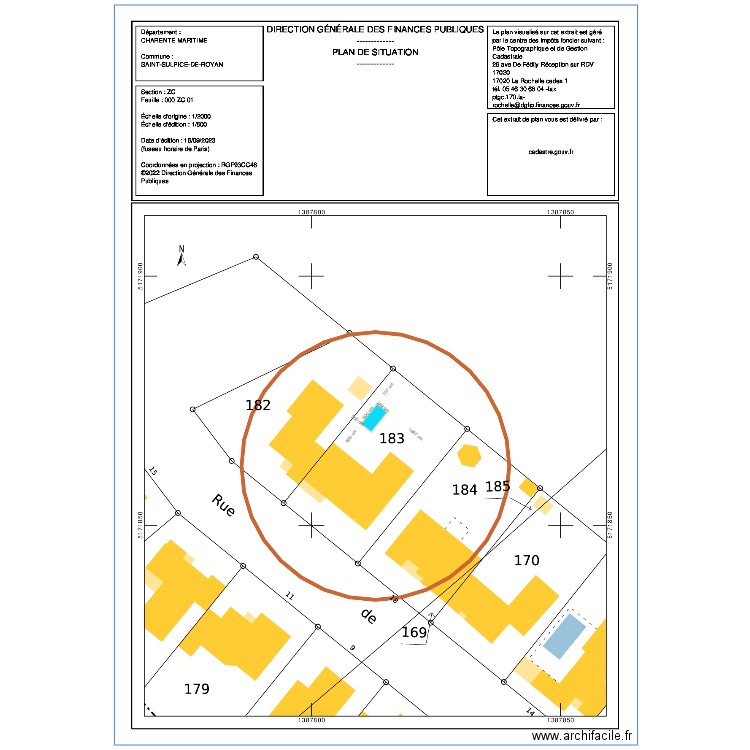 meschain. Plan de 0 pièce et 0 m2