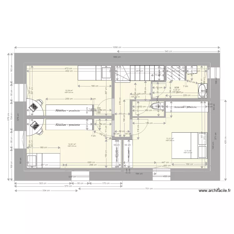 ANAIS BAT1 ETAGE V3 2018 05 05 V2. Plan de 