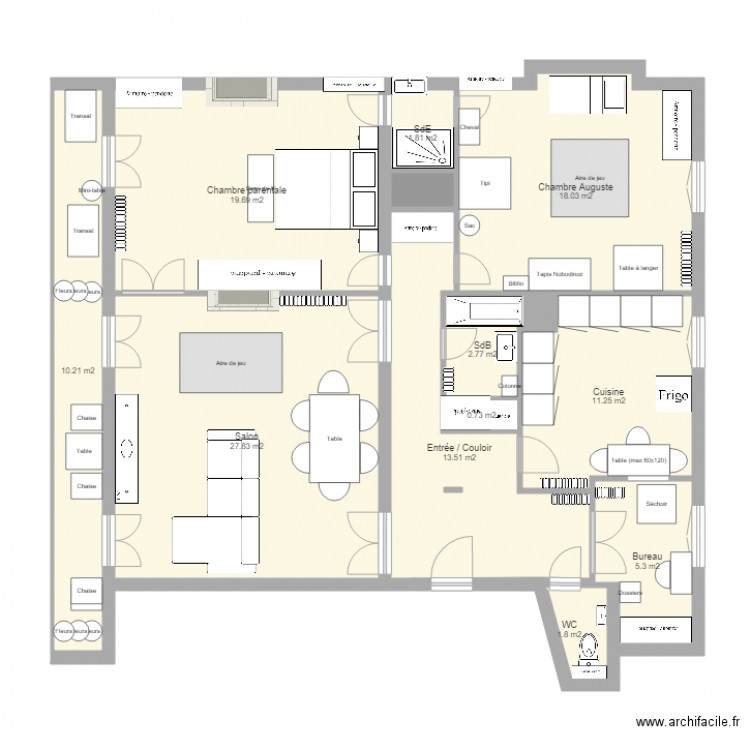 234. Plan de 0 pièce et 0 m2