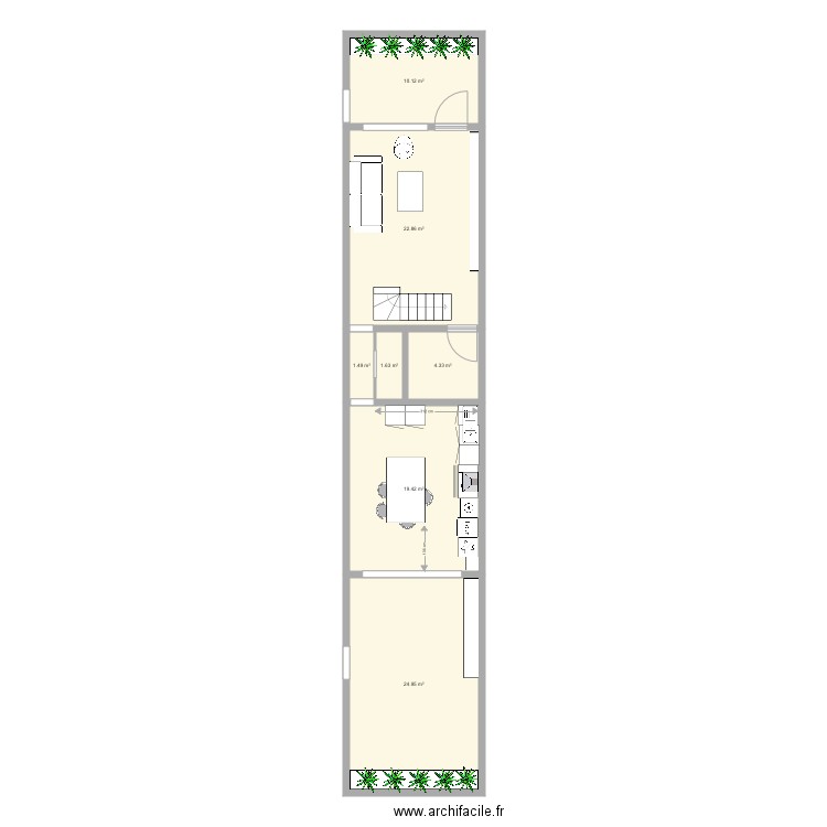 29 SIDR front de mer. Plan de 0 pièce et 0 m2