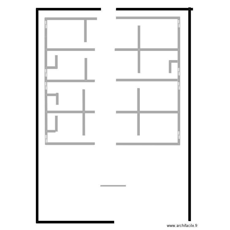 hotel. Plan de 0 pièce et 0 m2