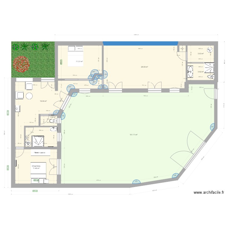 Extension SGDD  2021 PROJET FINAL. Plan de 0 pièce et 0 m2