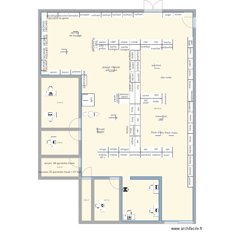 LA VALENTINE . Plan de 0 pièce et 0 m2