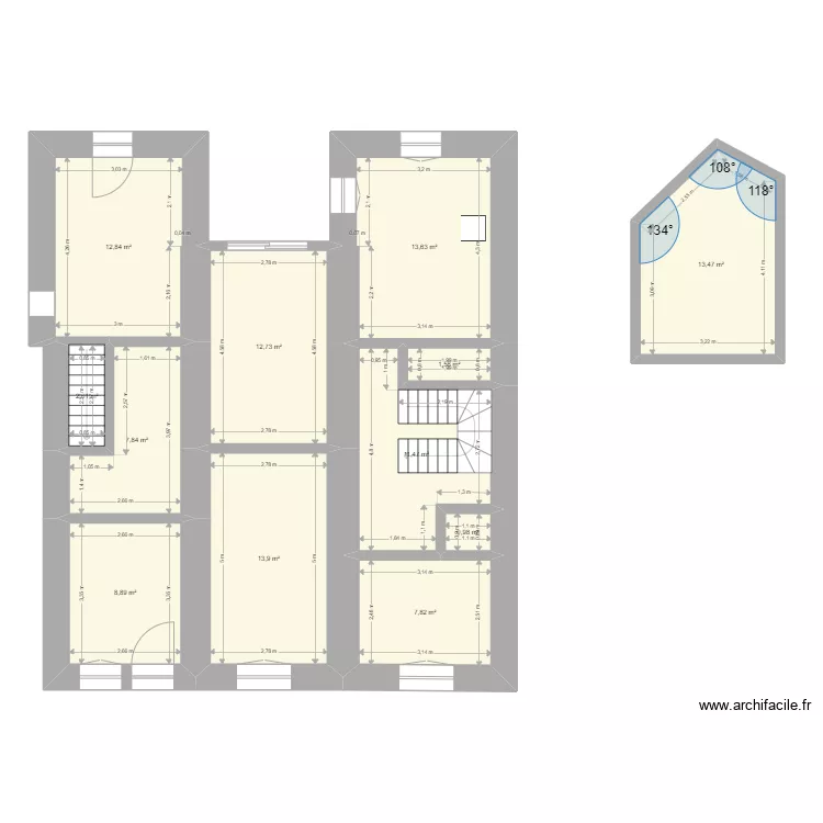 Vincent . Plan de Vincent . Plan de