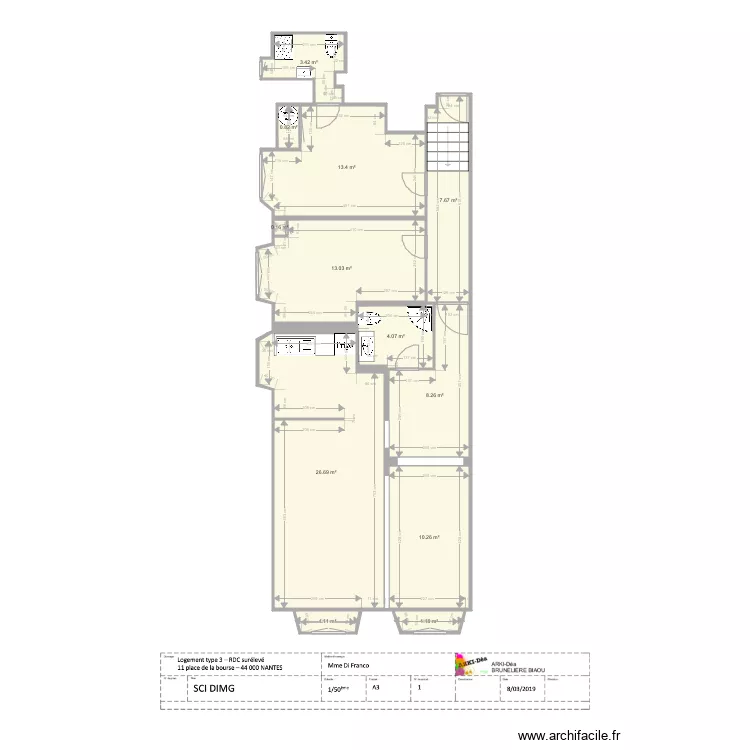 MAXIMO Appart. Plan de 