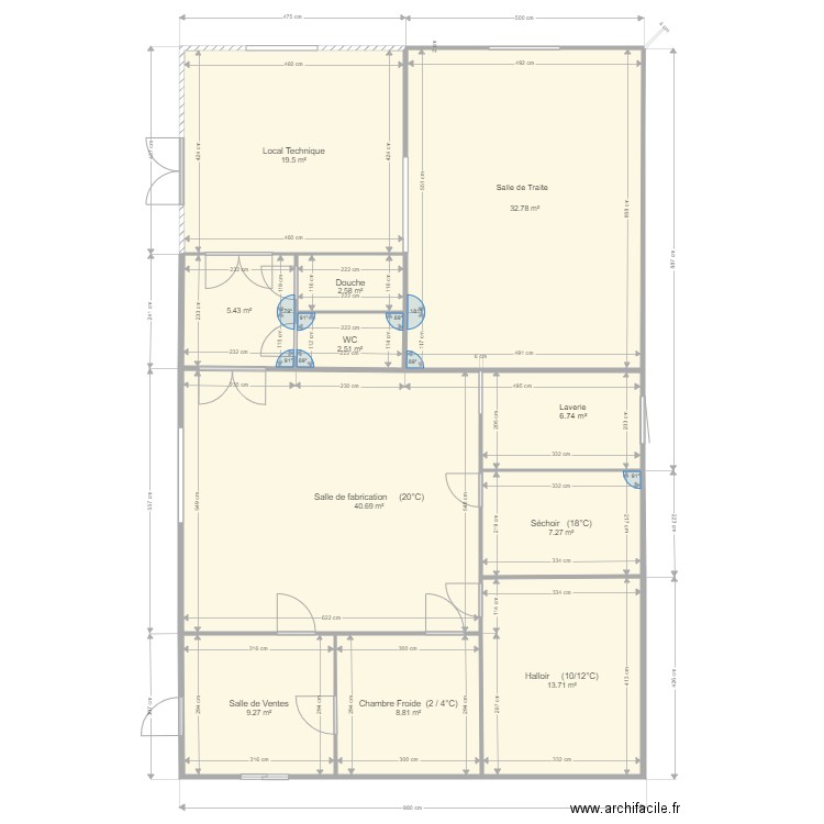 GENDRE Nathalie projet. Plan de 0 pièce et 0 m2