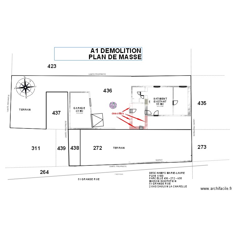 PLAN A1. Plan de 0 pièce et 0 m2