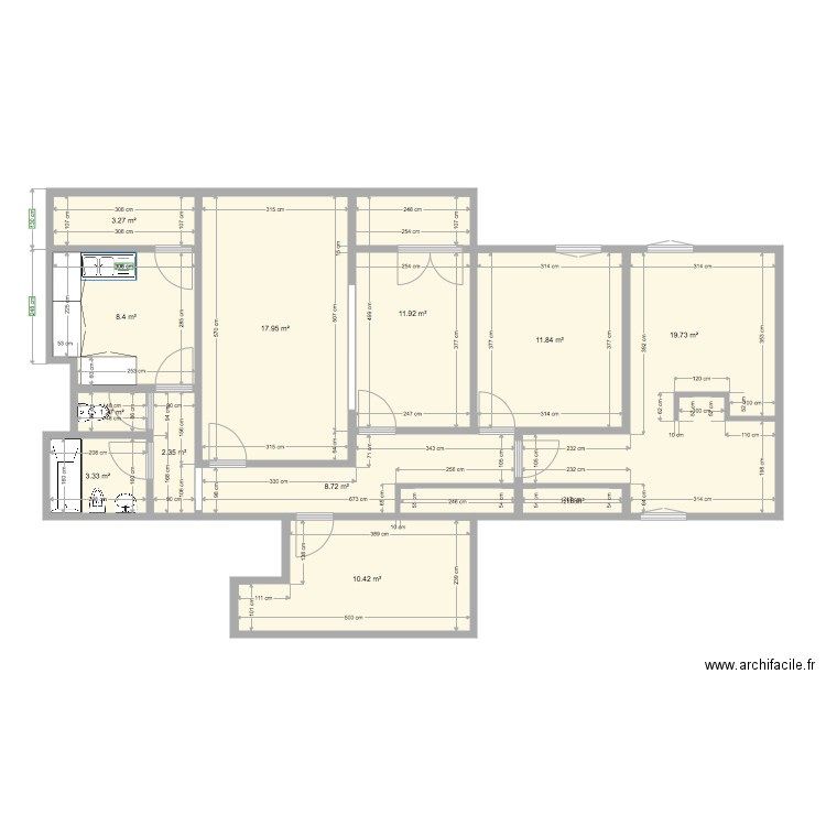 DELECROIX JoachimduBellay EXIST. Plan de 0 pièce et 0 m2