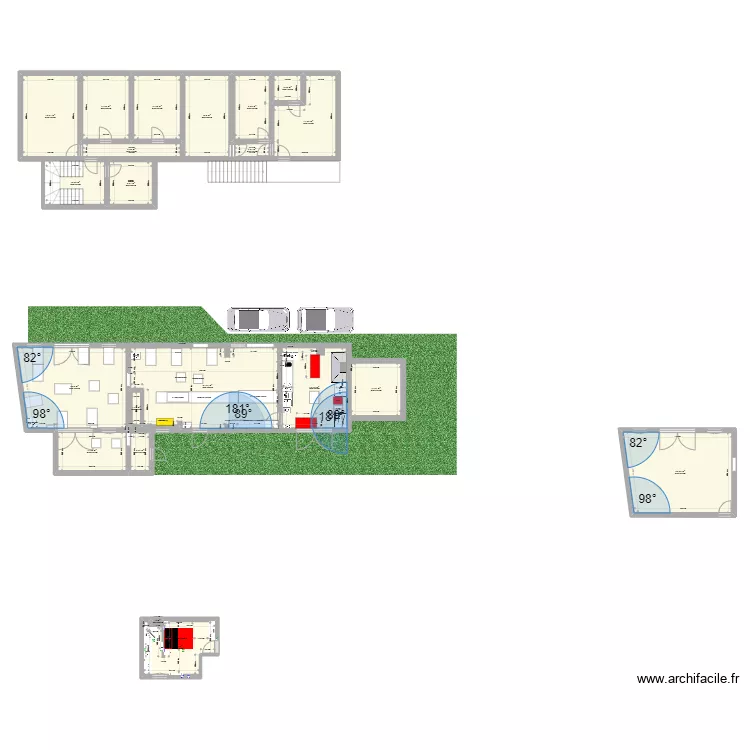 navailles angos 2dd. Plan de 