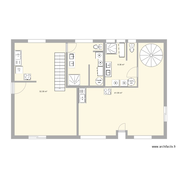 cepdo1er. Plan de 0 pièce et 0 m2