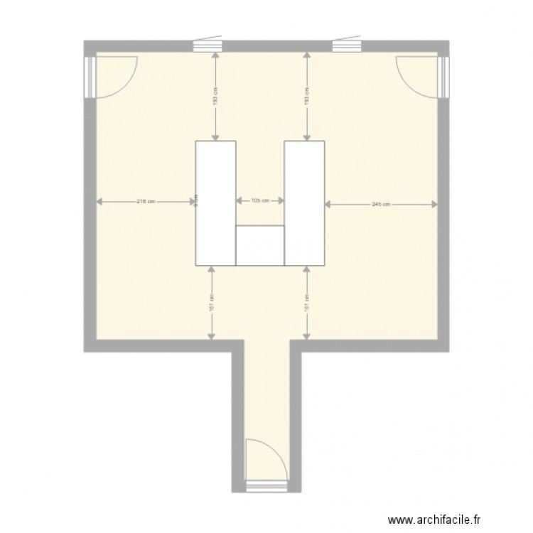 Laboratoire Lycée SainT Joseph La Pommeraye Vide. Plan de 0 pièce et 0 m2