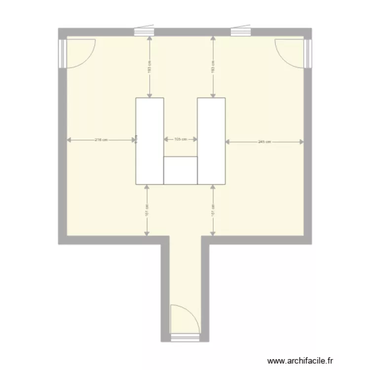 Laboratoire Lycée SainT Joseph La Pommeraye Vide. Plan de Laboratoire Lycée SainT Joseph La Pommeraye Vide. Plan de
